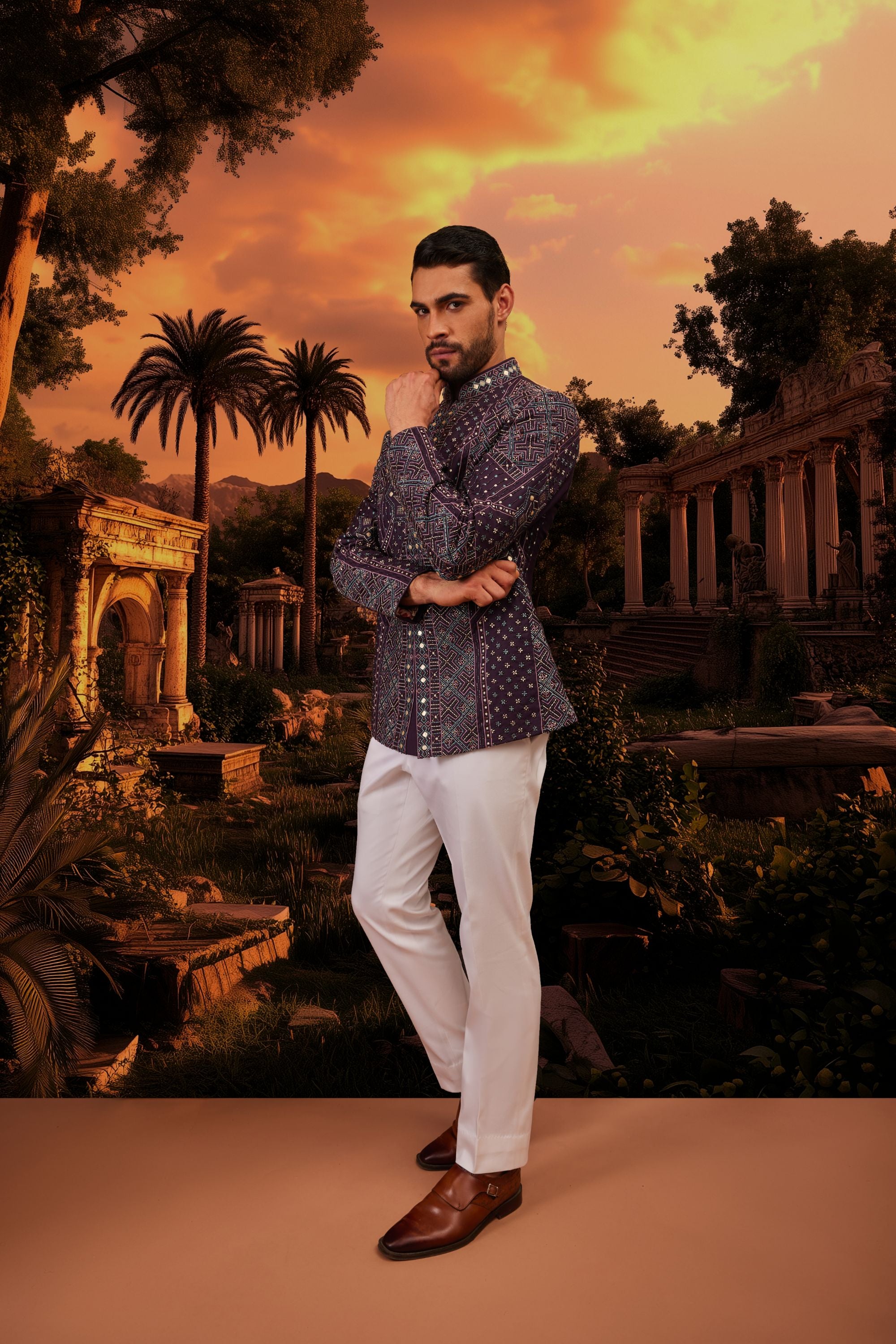 Monarch's Harrington Bandhgala