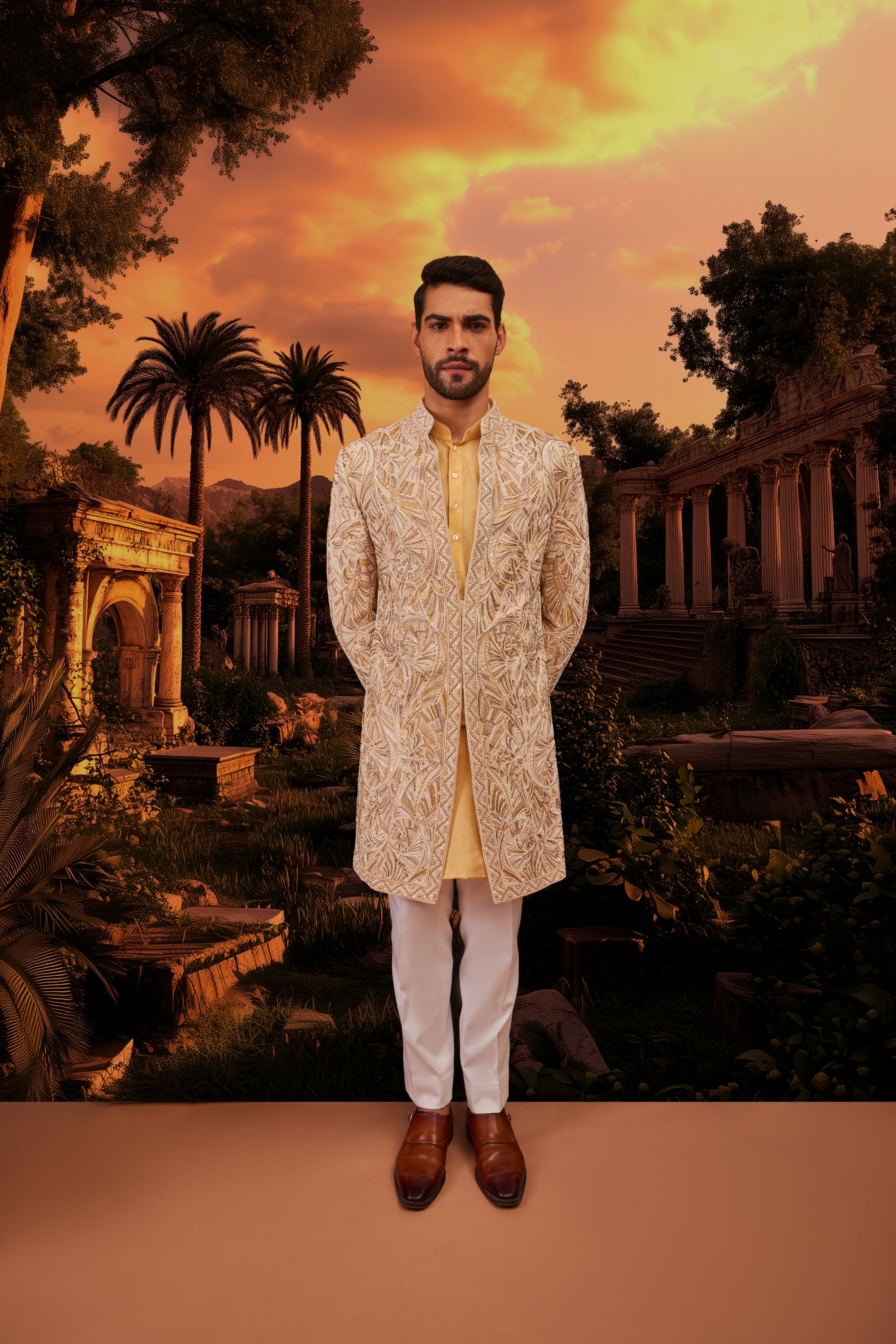 The Coronation Indo-Western Jacket