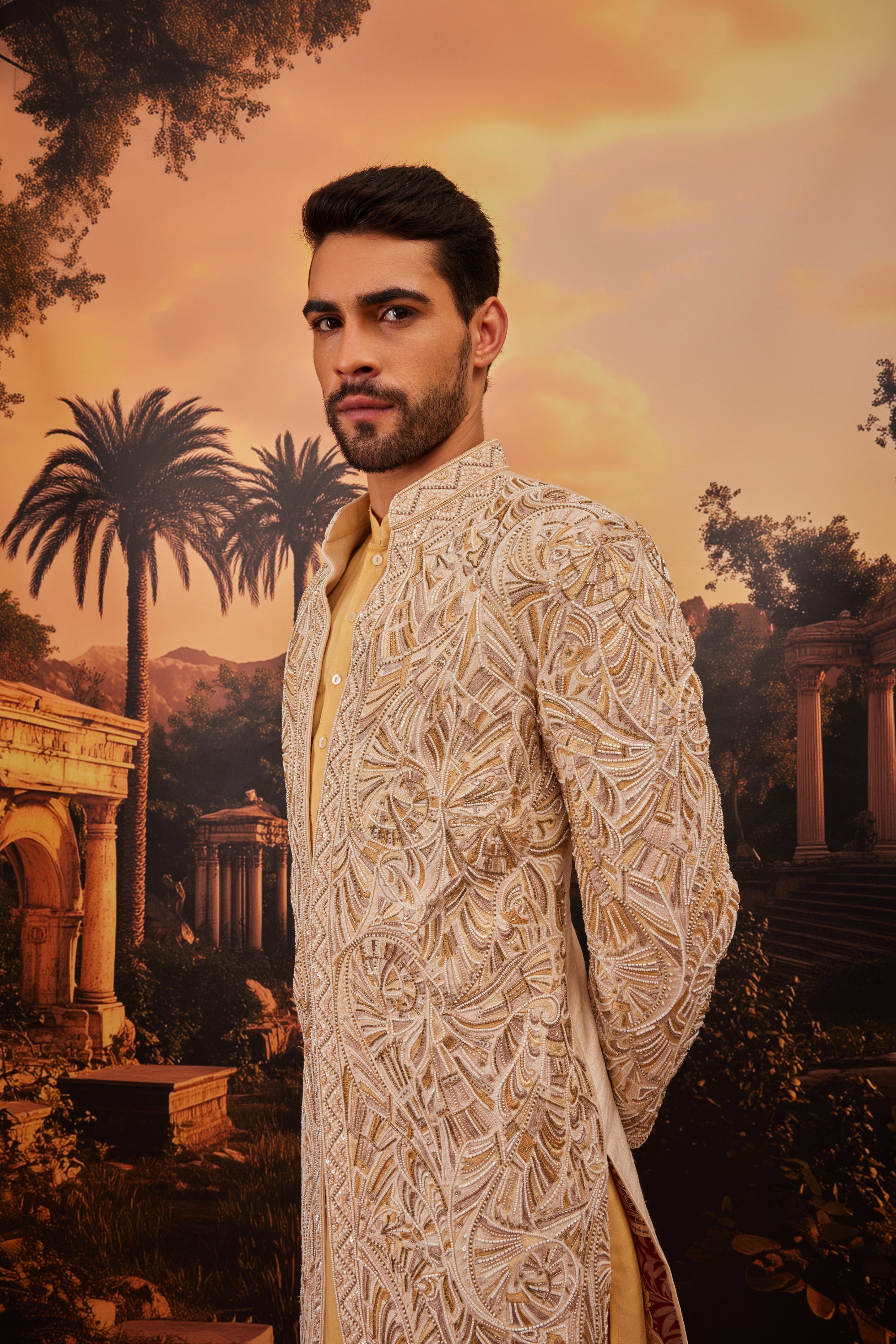 The Coronation Indo-Western Jacket