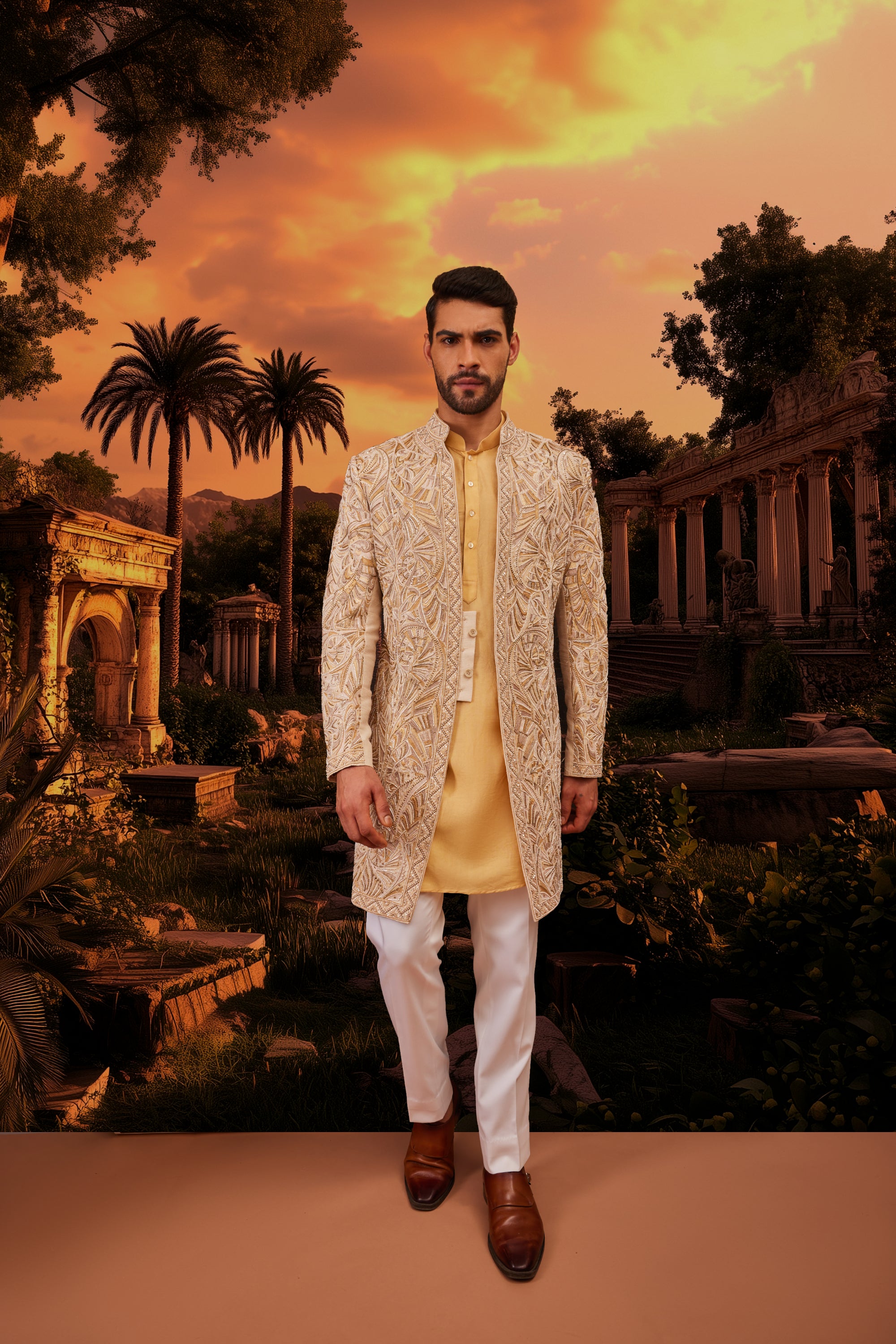 The Coronation Indo-Western Jacket