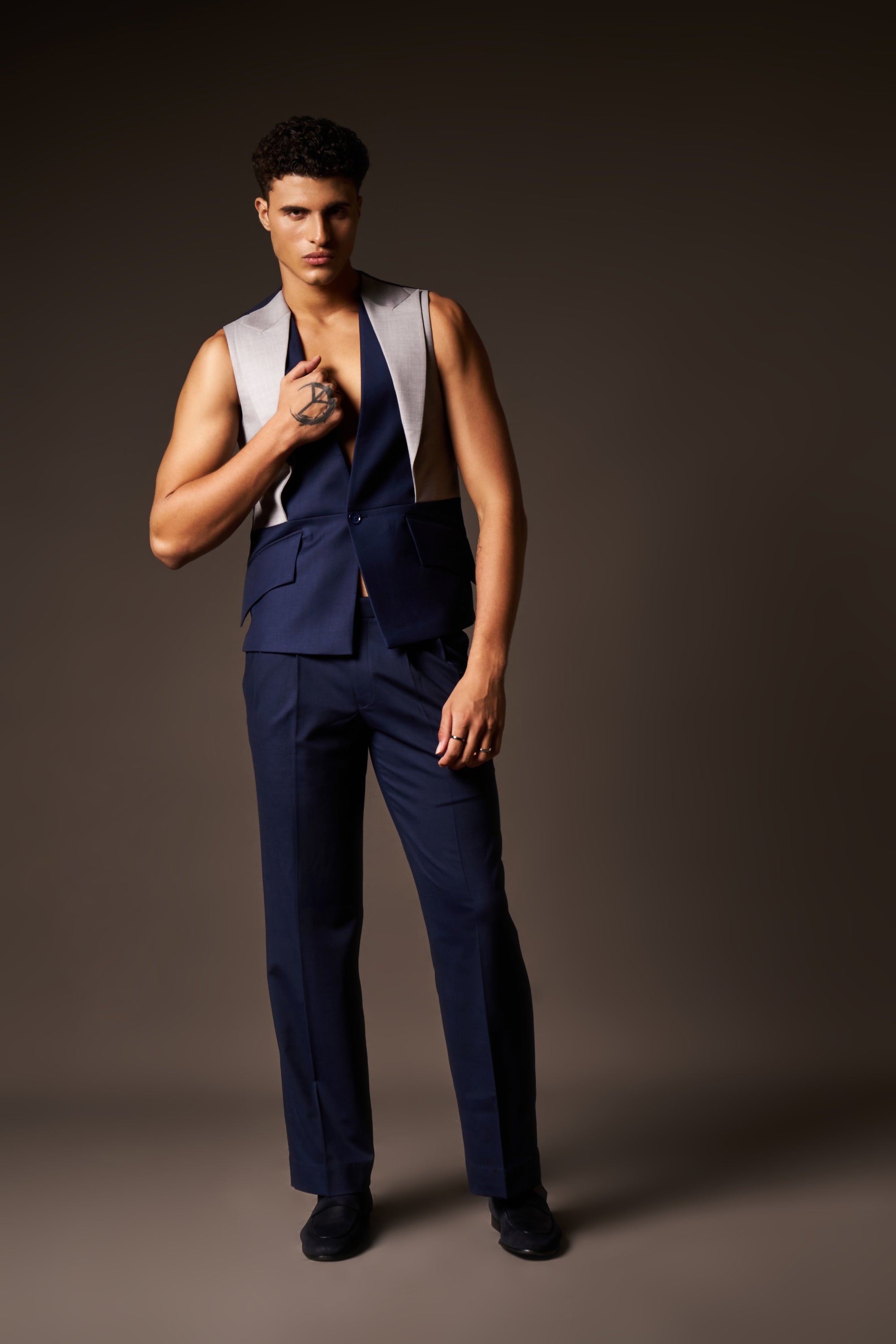 Two Tone Decorum Waistcoat